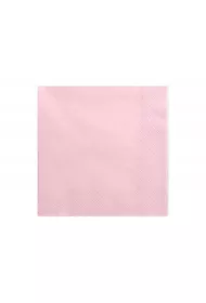 PartyDeco Serwetki tr�jwarstwowe r�owe 33x33 cm