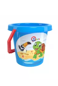 Wiaderko kolorowe do piasku i wody MIX Maksik