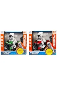 Motocykl sterowany pilotem ze �wiat�em MIX Swede