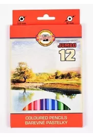 Koh-I-Noor Kredki Omega Jumbo 12 szt.