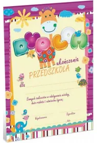 Dyplom uko�czenia przedszkola
