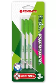 Penmate D�ugopis Flexi Trio Jet Antibacterial 3 szt.