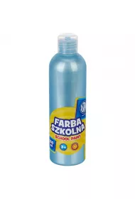 Astra Farba szkolna naturalna tempera per�owa niebieska 250 ml