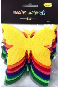 Galeria Hobby Motyle z filcu 11.5x8.5cm