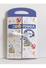 Colomania Ksi��eczka z kredkami granatowa