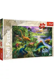 Puzzle 260 el. Dinozaury Trefl