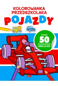 Kolorowanka przedszkolaka. Pojazdy