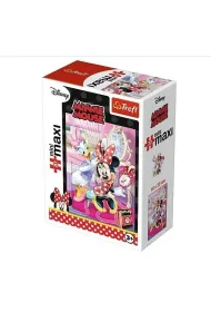 Puzzle 20 el. miniMAXI Ulubione zaj�cia Minnie 1 Trefl