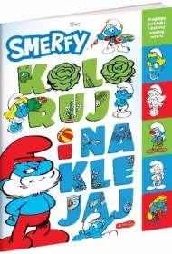 Smerfy. Koloruj i naklejaj