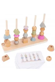 Uk�adanka drewniana Montessori Maksik