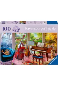 Puzzle 100 el. XL Muzyka Ravensburger