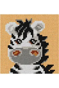 Zestaw do haftu Moje pierwsze wyszywanie Zebra Anex-bis