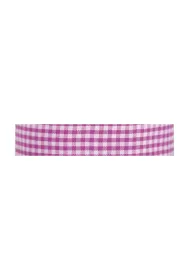 Pogotowie Florystyczno �lubne Wst��ka materia�owa w kratk� 25mm/9mb