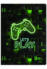Teczka z gumk� A4 Dark Game St.Right St.Right