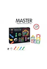 Klocki magnetyczne Master 124 elem