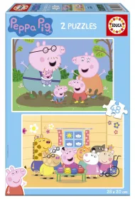 Puzzle 2x48 �winka Peppa 113787 Educa