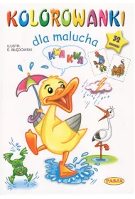 Kwa kwa kolorowanki dla malucha