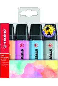Stabilo Zakre�lacz Boss Original Pastel 4 szt.