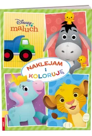 Naklejam i koloruj�. Disney maluch *