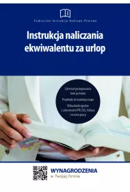 eBook Instrukcja naliczania ekwiwalentu za urlop pdf