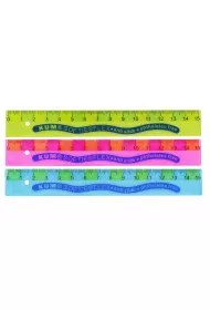 Linijka Softie Flex TB 15cm mix