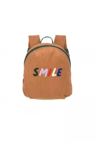 Lassig Plecak mini sztruks Little Gang Smile caramel