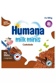 Humana Milk Minis Budy czekoladowy po 10. miesicu 400 g