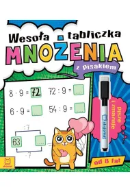 KSIAZECZKA EDUK 205X240 WESOLA TABL MNOZENIA PIS