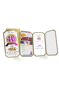 Kukartka Karnet PM-448 Urodziny 30  cyfry, roczniki  2026