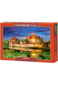 Puzzle 1000 el. Zamek w Malborku Polska Castorland