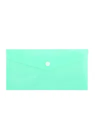 Biurfol Teczka koperta DL PP pastel zielony