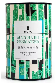 Moya Matcha Herbata zielona Matcha Iri Genmaicha japoska 60 g Bio