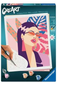 Ravensburger CreArt Neon Pink Lady