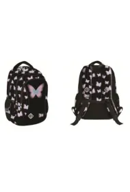 St. Majewski Plecak 3-komorowy Pastel Butterfly