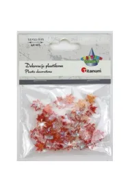 Titanum Dekoracje plastikowe li�cie klonu 11x12mm 40 szt.