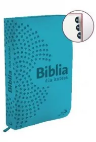Biblia dla kobiet - turkusowa (z paginatorami)