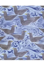 Museums & Galleries Karnet z kopert� Seagulls 17 x 24 cm
