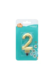 Godan �wieczka Cyfra 2 Diament 7.6cm