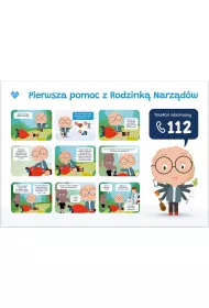 Plakat edukacyjny. Pierwsza pomoc A2