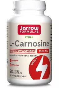 Jarrow Formulas L-Karnozyna 500 mg - L-Carnosine Suplement diety 90 kaps.