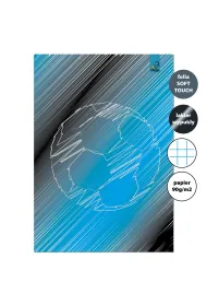 EV-Corp Zeszyt A4 32k. w kratk� Pi�ka No�na 4 Bkbu 90g