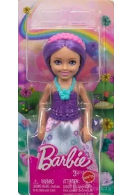 Barbie Chelsea Lalka Purple Mattel