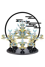 Puzzle Metalowe Model 3D Paac Jadeitowego Basenu piececool