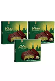 Alyan Dubajska Czekolada Mleczna z Nadzieniem Pistacjowym i Kunaf Zestaw 3 x 100 g
