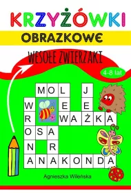 Krzywki obrazkowe. Wesoe zwierzaki 4-8 lat