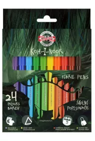 Koh-I-Noor Flamastry Dino 24 szt.