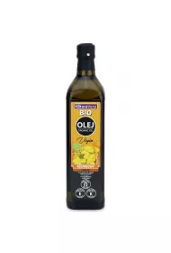 NaturaVena Olej rzepakowy t�oczony na zimno nierafinowany 750 ml Bio
