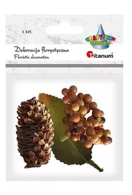 Titanum Ki�� jag�d z li�ciem owoce ��ty