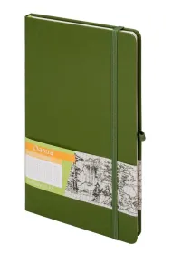 Antra Notes A5 Romantyzm khaki kratka 160 kartek