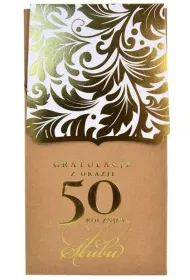 Kukartka Karnet Gratulacje z okazji 50 rocznicy �lubu PM-115
